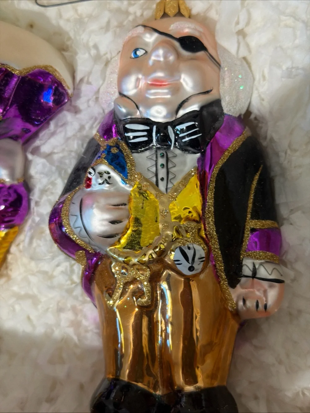 Kurt Adler Polonaise Nutcracker Suite Glass Ornament NIB